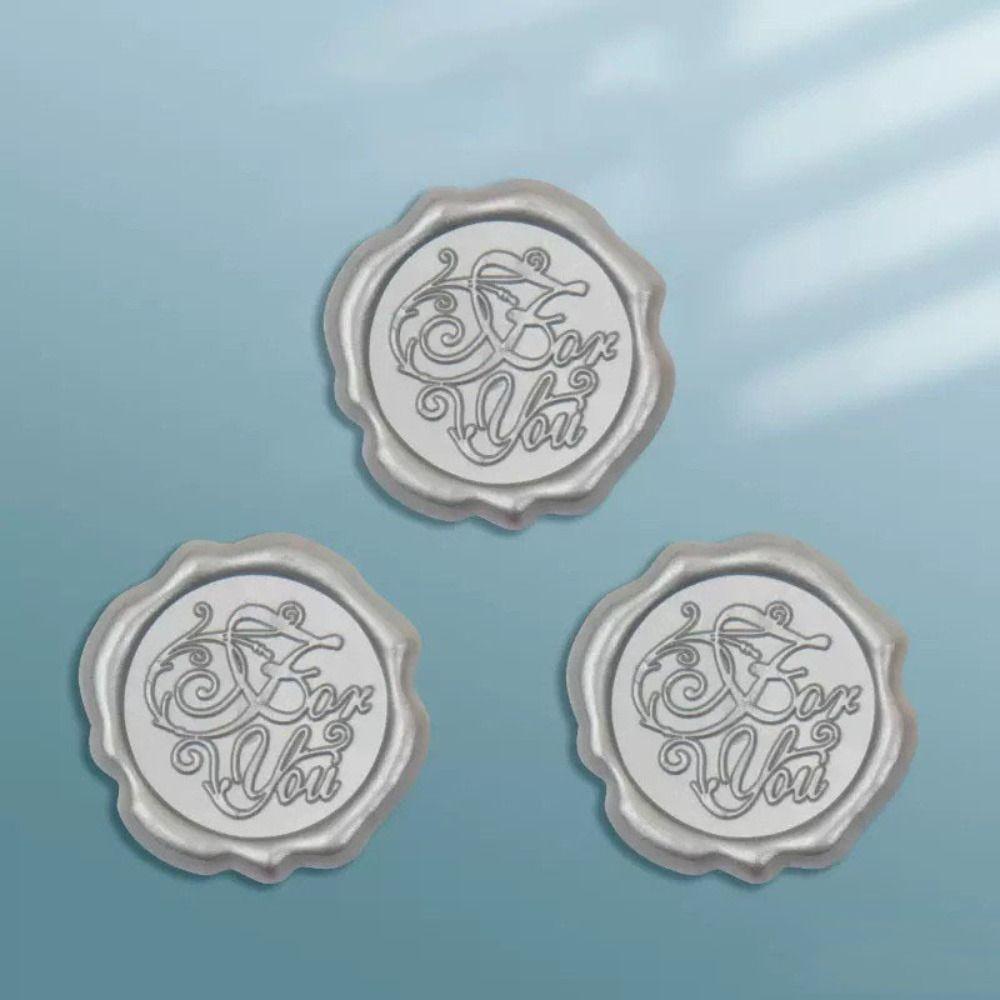20Pcs Jubilant Sealing Wax Stickers Steric Wrapping Sealing Stickers  Invitation Letter
