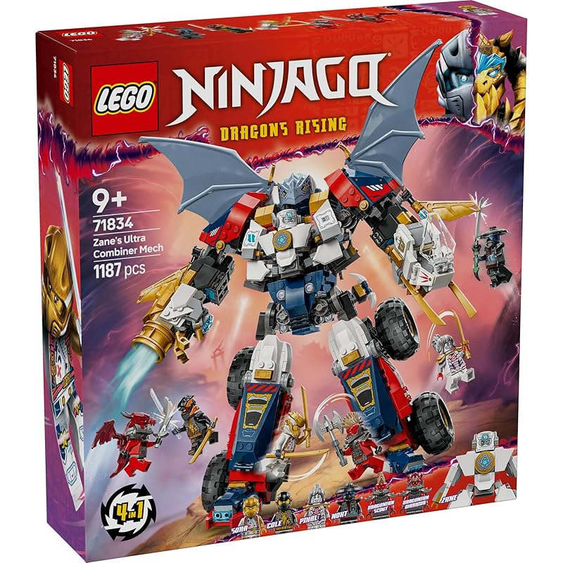 Lego ninjago Dragon combined ultra mech suit toys toy birthday present block boy girl child 9 years old 10 years old 11 years old Elementary school
