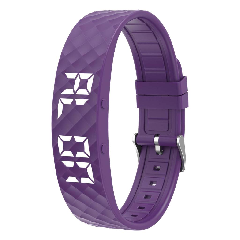 Digital Smart Wristbands Vibrating Alarm Wristband Waterproof Vibration Alarm Clock Watch Reminder Sleep Monitoring Bracelet