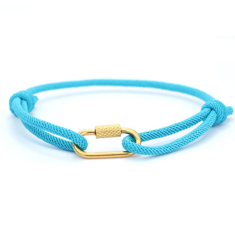 Noter Casual Fashion Adjustable Unisex String Bracelet 3mm Sweat Absorbing Fabric Handmade Friendship Braslet 10 Colors Options