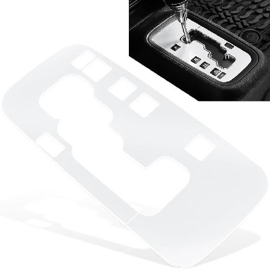 Trim Gear Frame Cover Gear Shift Box Cover for Jeep Wrangler 2012-2018 JK JKU Sport Sahara Freedom Rubicon Unlimited Gear Shift Panel Cover Trim