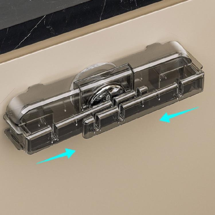 Einfach zu installierender Saugbecher-Müllbeutelhalter für kleine Wohnungen Müll-Hängehalterung Küchenarbeitsplatten-Organizer