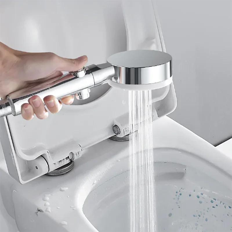 Shower Head Water Saving 5 Mode Adjustable High Pressure Shower One-key Stop Water Massage Eco Shower Bathroom Accessories