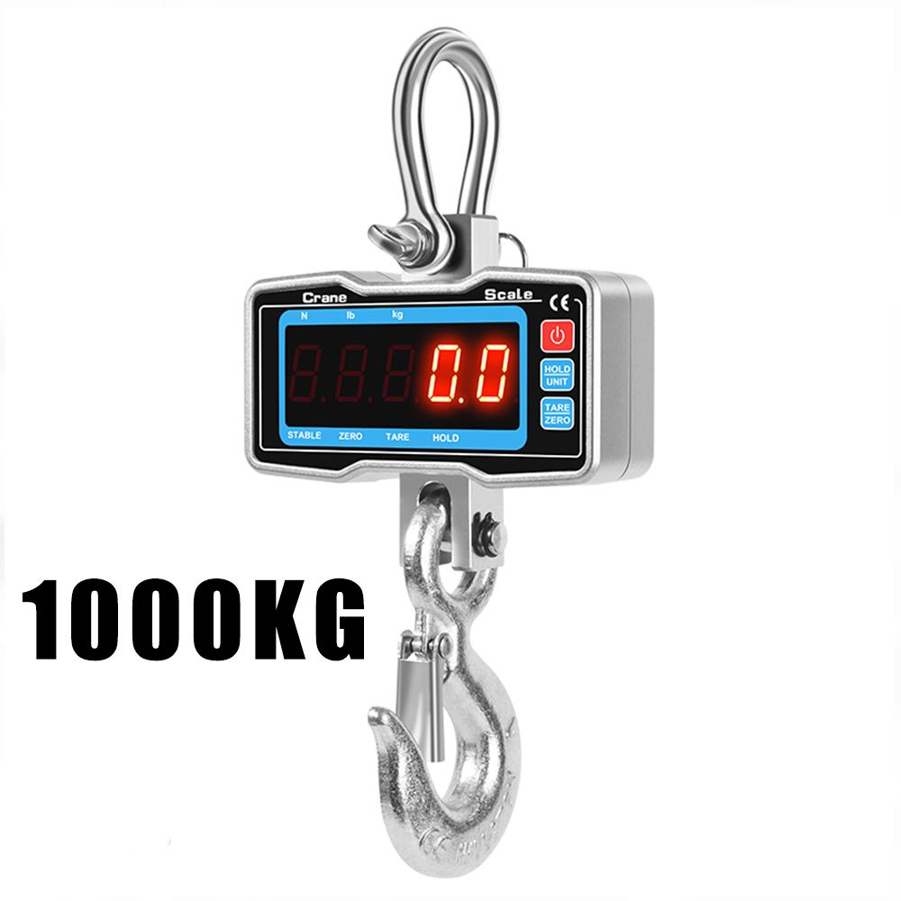 

Electronic Hanging Scale 1000/1500/2000KG Portable Handheld Hook Scale LED High-Precision Industrial Electronic Hook Scale