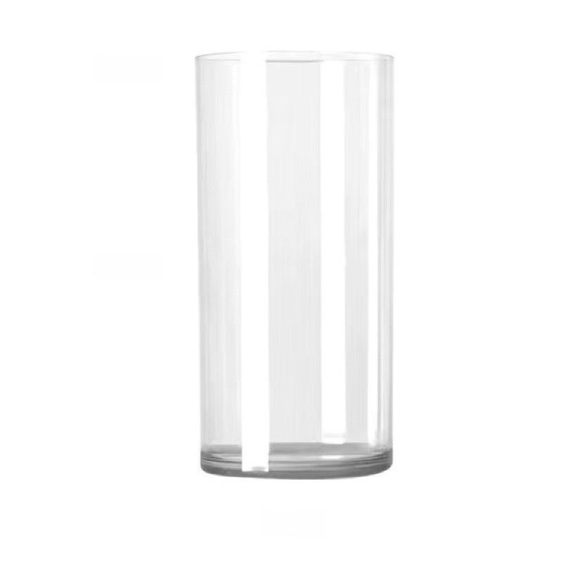Acrylic Anti-Drop Transparent Vase for Lucky Bamboo Flower Arrangement – High-End Light Luxury Design