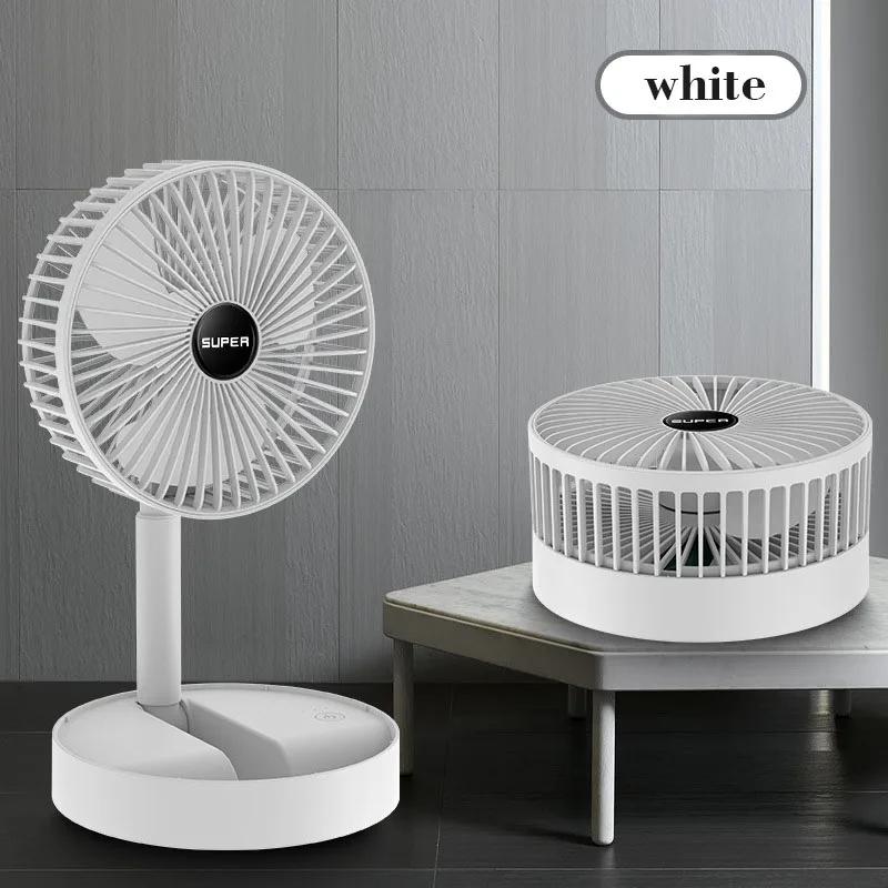 Desktop Fan Charging Model, Long Endurance USB Foldable Mini Retractable Fan, Dormitory Portable Desktop Electric Fan