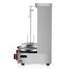 Turkish BBQ Kebab Machine 360 Degree Rotary Barbecue Roast Grill Machine Vertical Oven Gas Fuel Rotisserie Equipment