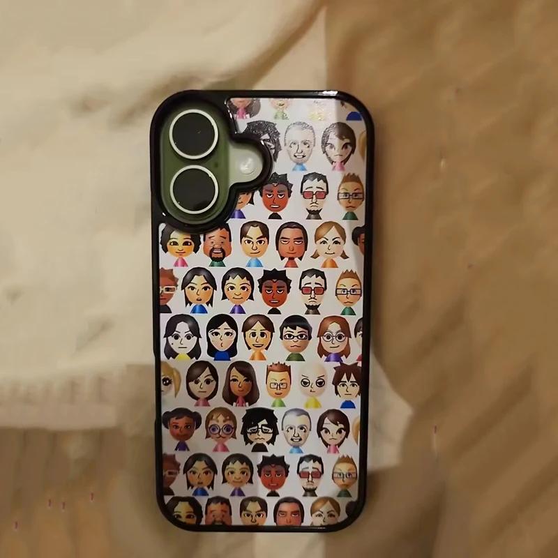 Full Screen Character Personalized Cute Creative Phone Case For iPhone 17 Air 16 15 14 13 12 11 Pro XR XS Max 7 8 Plus Y2K Cover