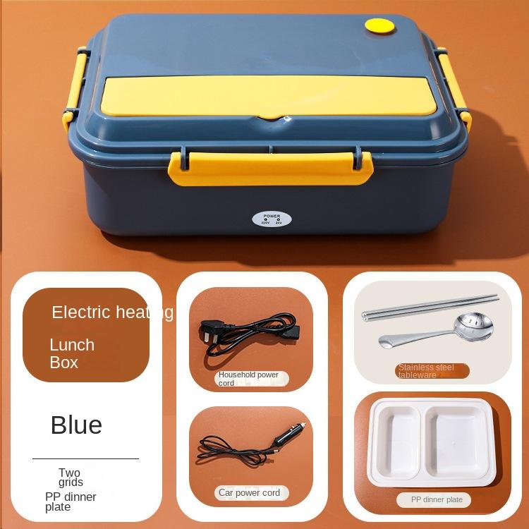 110V 12V 24V/220V 12V 24V Domácí a auto elektrický ohřívací box na oběd Plastový/nerezový vnitřek Přenosný rýžovar