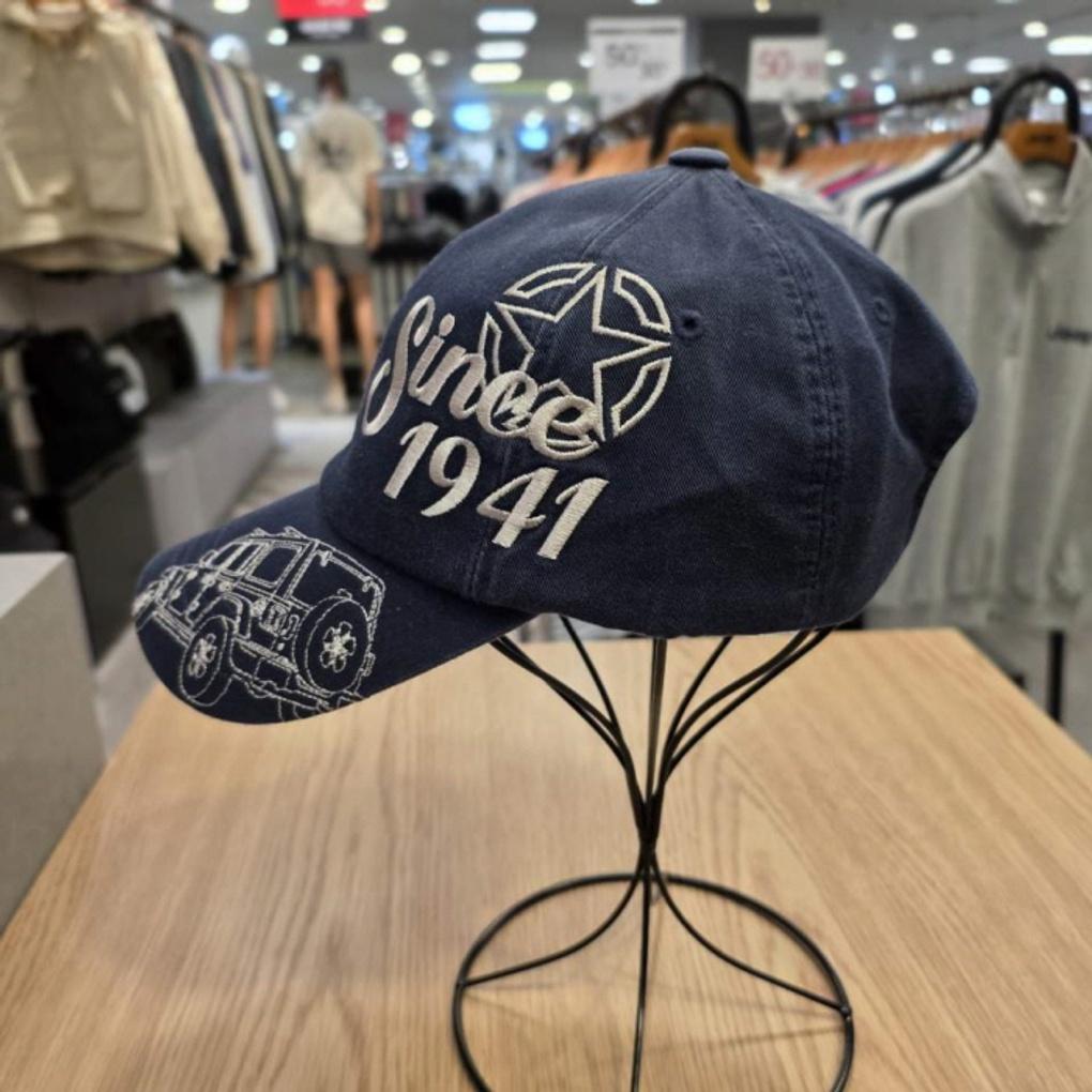 Jeep_Flower Logo Graphic Embroidered Ball Cap_JP3GCU017