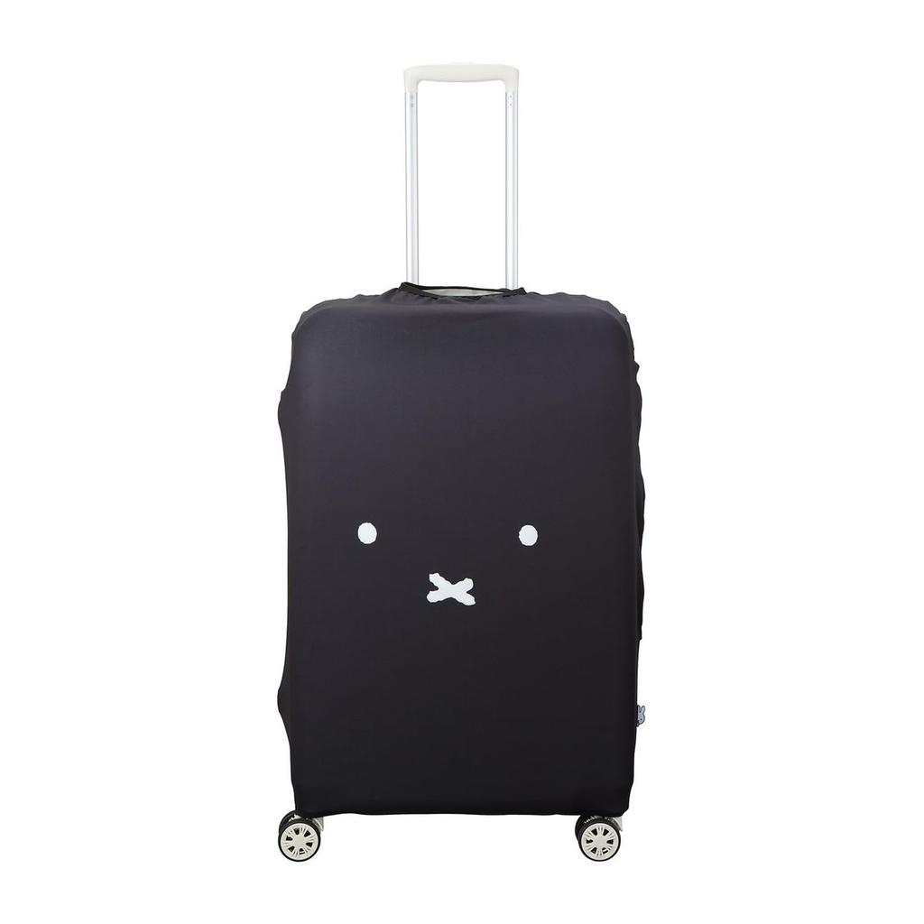 Miffy Suitcase Cover L-Size Face Black 7129-L