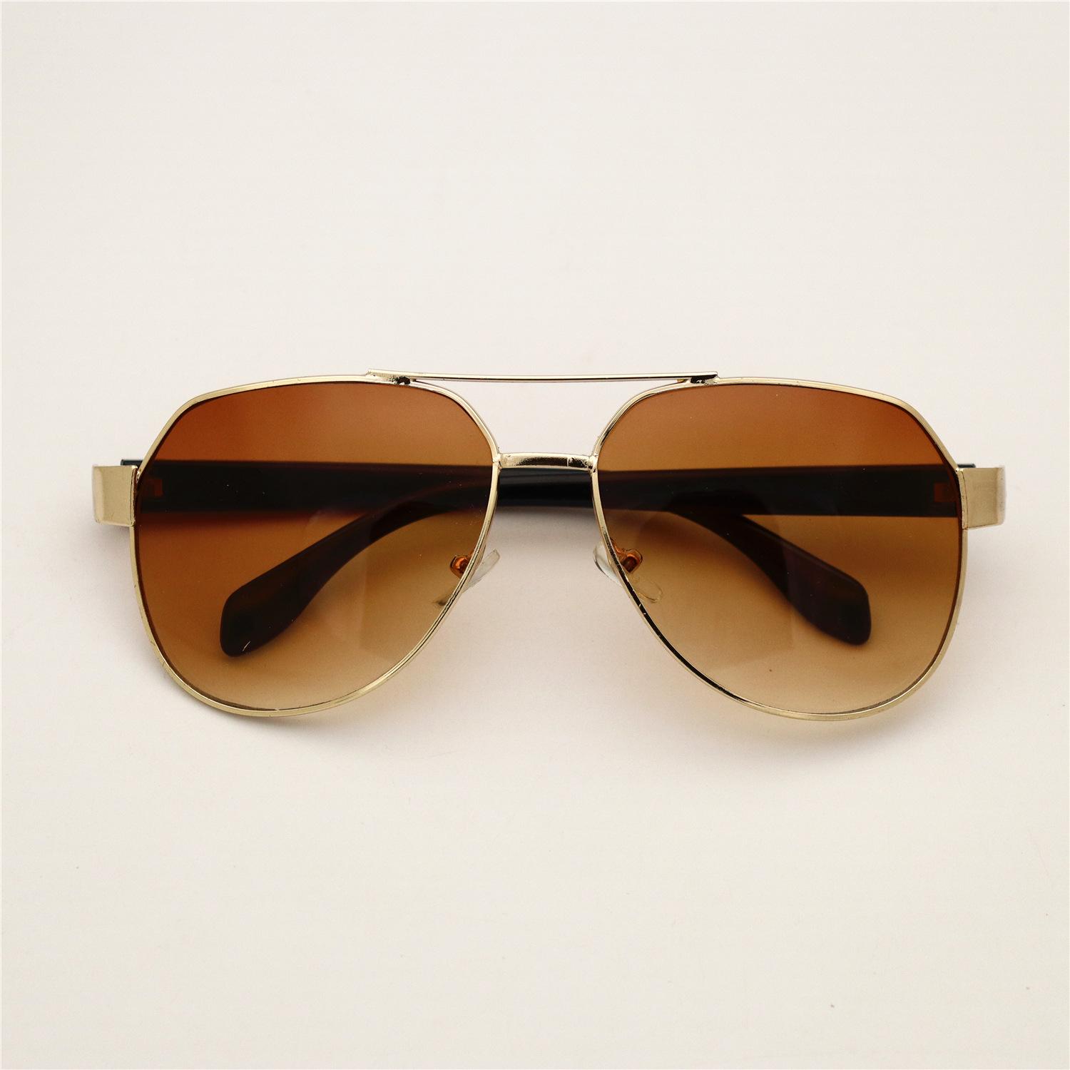 

Мужские солнцезащитные очки для вождения с большой оправой Frog Mirror - солнцезащитные очки с металлической оправой