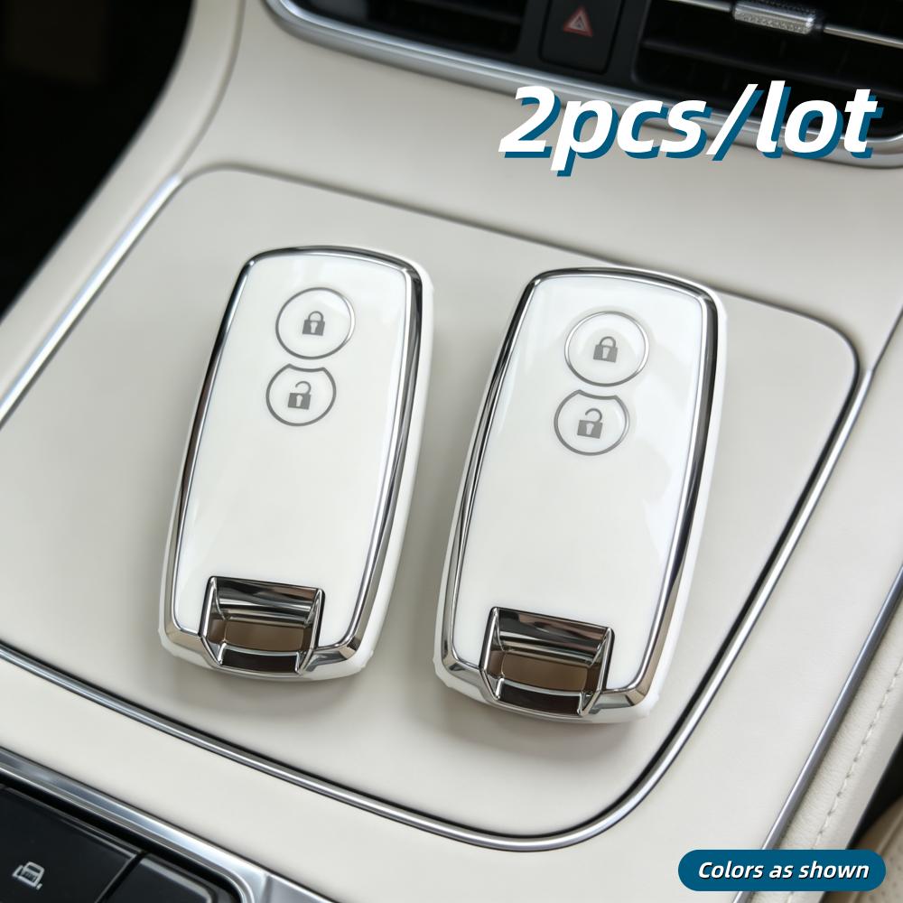 S/Lot Car Key Case Covers For Suzuki Grand Vitara Swift Sx4 S-Cross Xl-7 Kuyucha Sch4 For Suzuki Swift 2007 - 2010