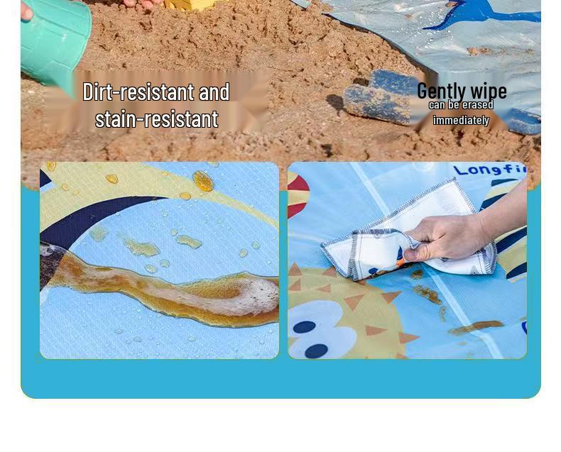 Portable Waterproof Ultralight Camping & Beach Mat - Moisture-Proof and Foldable