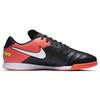 Adidas TiempoX Genio 2 Leather IC Black Hyper Orange Men Sneakers White Volt 819215-018