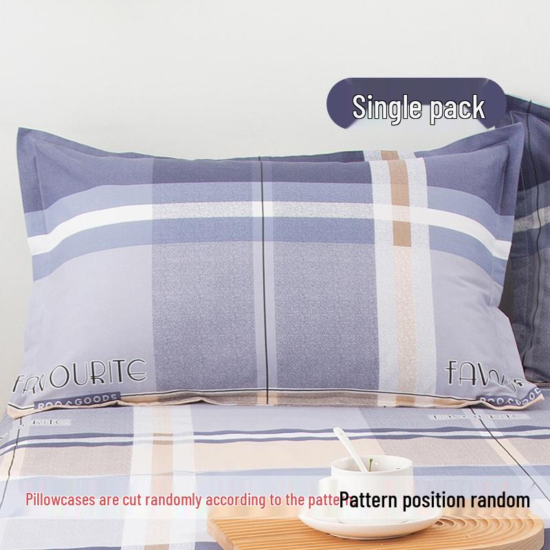 2024 Neues Kissenbezug-Set aus reiner Baumwolle - 100% Baumwolle, 2er-Set, Größe 40x60 oder 48x74cm Kissenbezüge