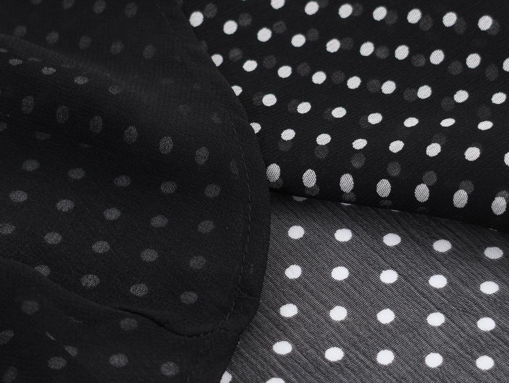 2025 Autumn European & American Style Women's Polka Dot A-line Mid-length Skirt