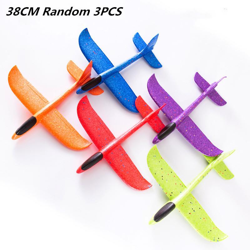 TOBEFU Startovací Svítící Model Kluzáku Ručně Házený Kluzák Zajímavé Venkovní Hračky pro Děti Zábavná Hra Děti Kluci Dárky