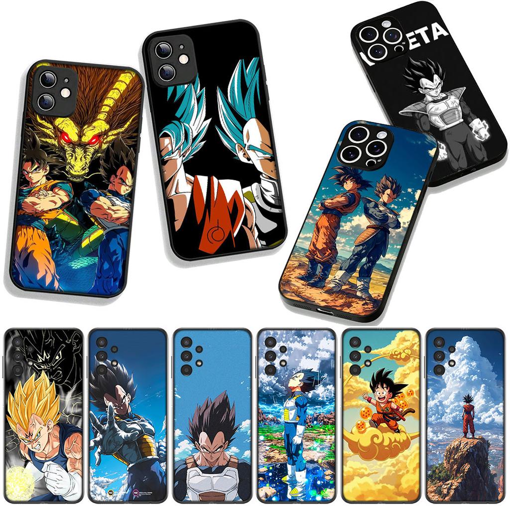 Son Gokus Dragon Ball Vegeta IV for Motorola Moto G54 G05 G24 G45 G55 G75 G85 G15 G57 G86 Power Edge 50 30 Fusion neo Pro Case
