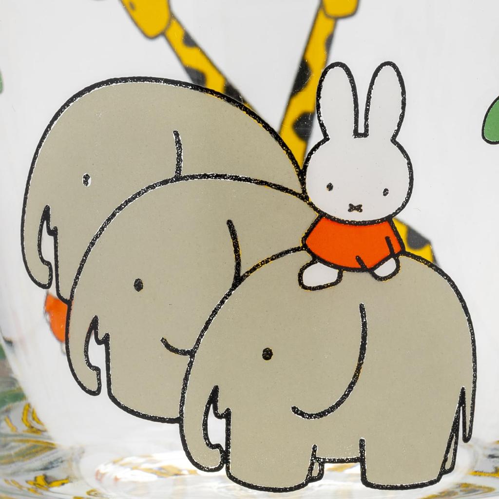 DICK BRUNAxSPACEJOY Miffy Safari Glass 250ml 264897