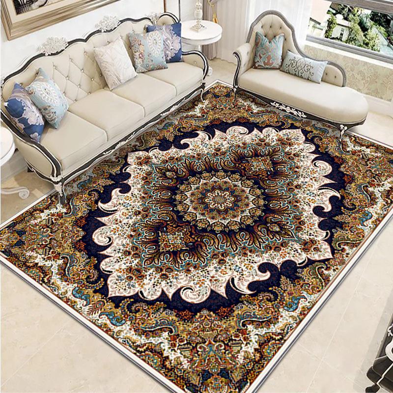 Tapis Persan Maison Vintage Bohème Tapis de Salon Tapis de Bureau