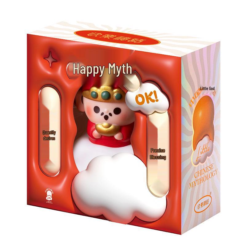 

Happy Immortal Lotus God of Wealth Car Ornament - New Year Gift Decoration