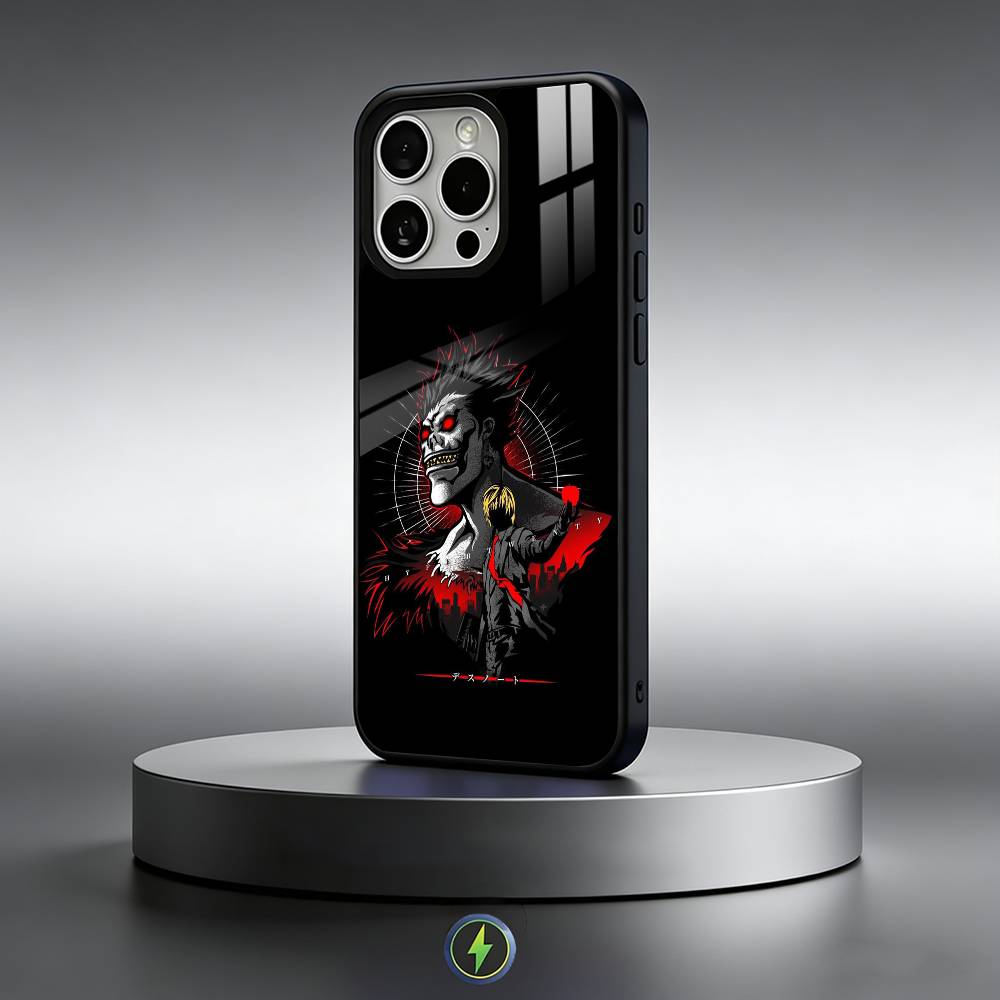 D-Death Anime N-Note Phone Case For iPhone17,16,15,14,13,12,11 Plus,Pro Max Magnetic For Magsafe Wireless Charging