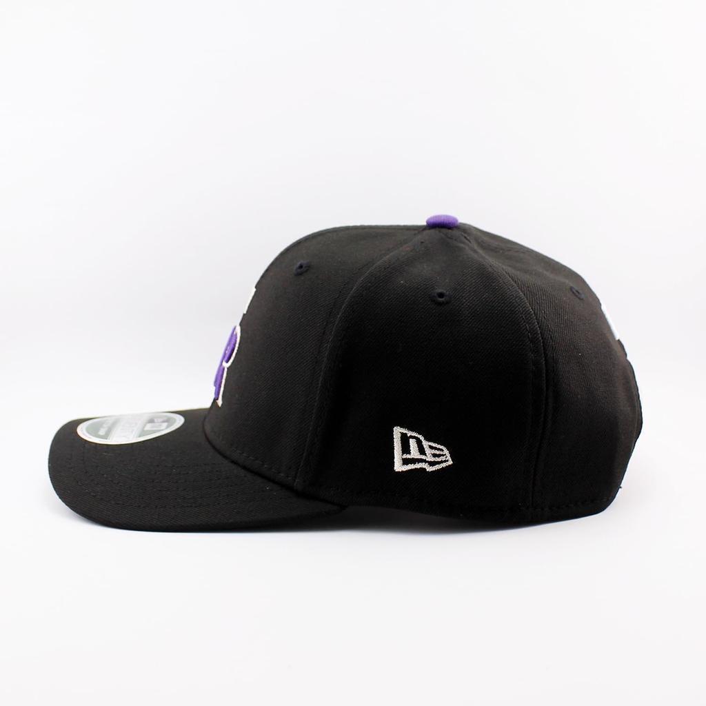 9SEVENTY Stretch Snapback Cap Colorado Rockies MLB Player Replica Stretch Snapback Cap Black Colorado Rockies Major League Baseball Cap Unisex 970SS