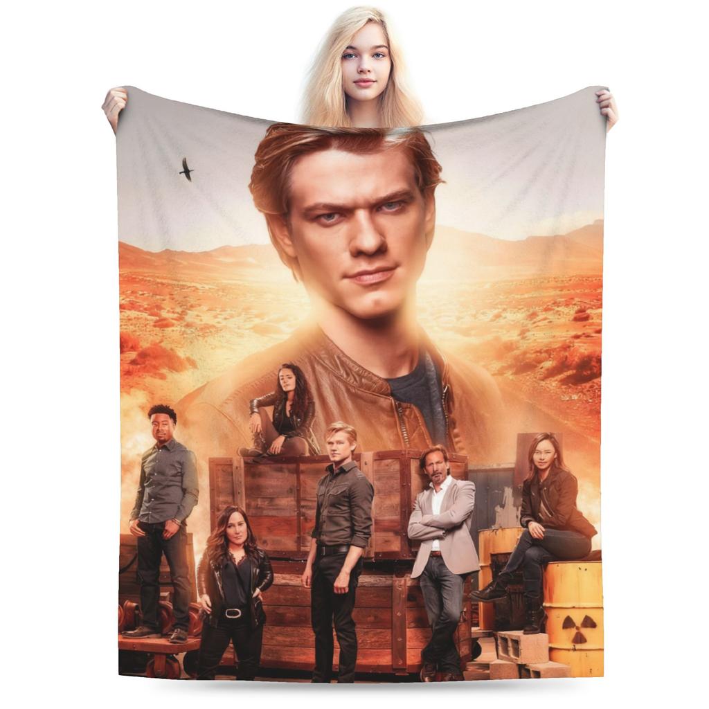 MacGyver TV Series Blankets Quality Warm Throw Blanket Winter Kids Adult Couch Chair Novelty Bedspread