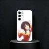 Megumin Anime K-KonoSubaS Phone Case For Samsung S25,S24,S23,S22,S21,S20,Ultra,Plus,FE Black Soft Cover