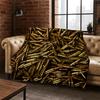 Gun Pistol Ammunition Bullet Cartridge Flannel Blanket Soft Warm Throw Blanket for Bedroom Living Room Bed Travel Camping Picnic