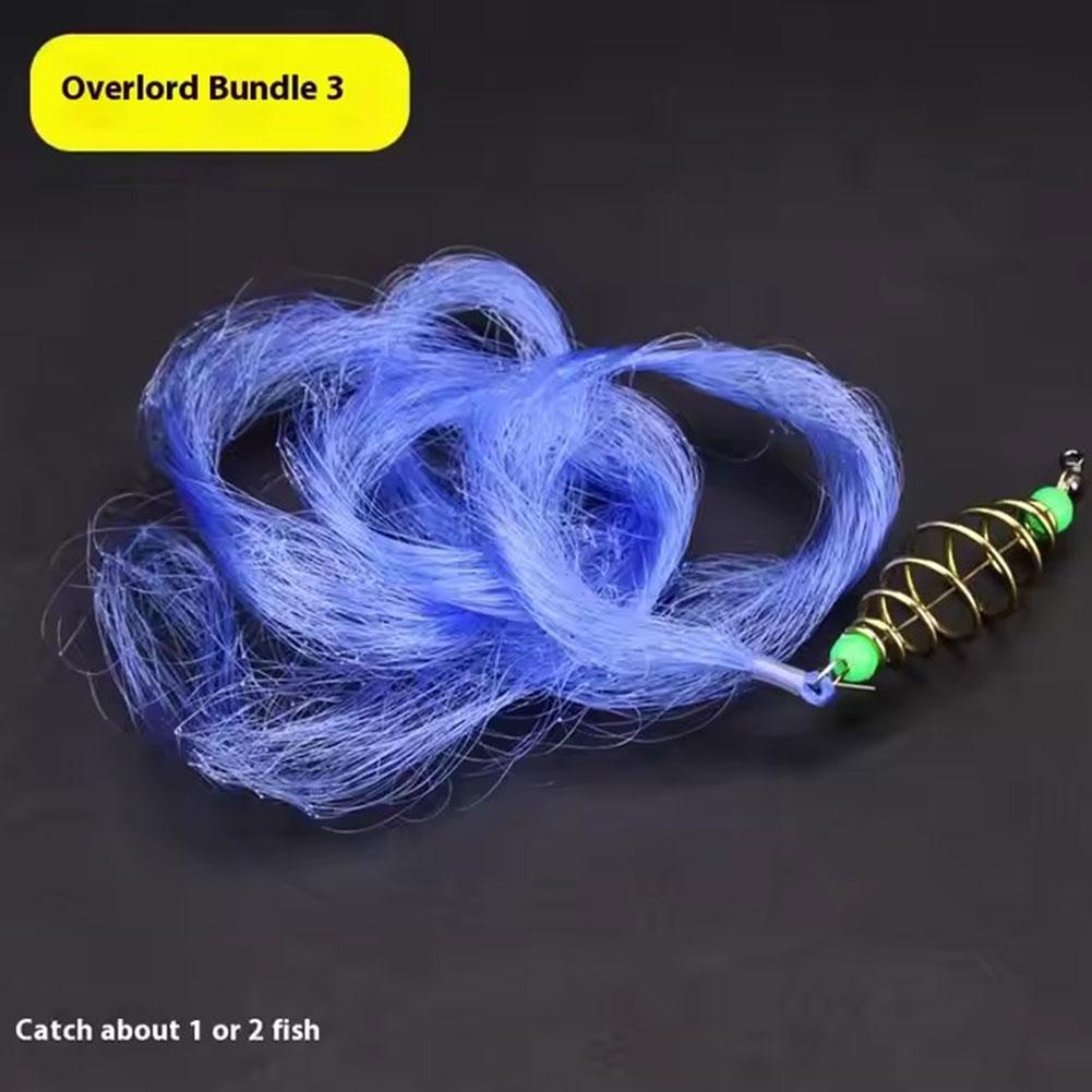 5Pcs Fishing Net Keeping Lures High Quality Fishing Gill Shoal Sticky Copper Fish Accessories C A7N6