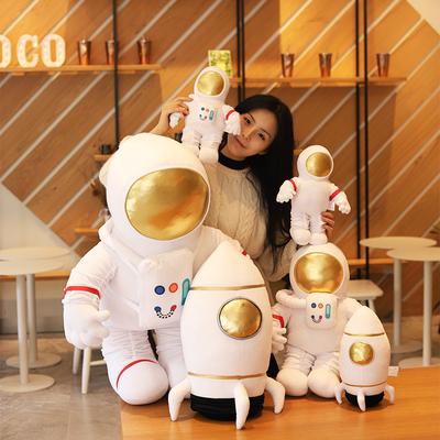 Plyšový astronaut a vesmírna loď Hračka Plnená Mäkká Typ science fiction Mäkká bábika Hračky pre deti Kreatívne hračky Darček k narodeninám pre deti