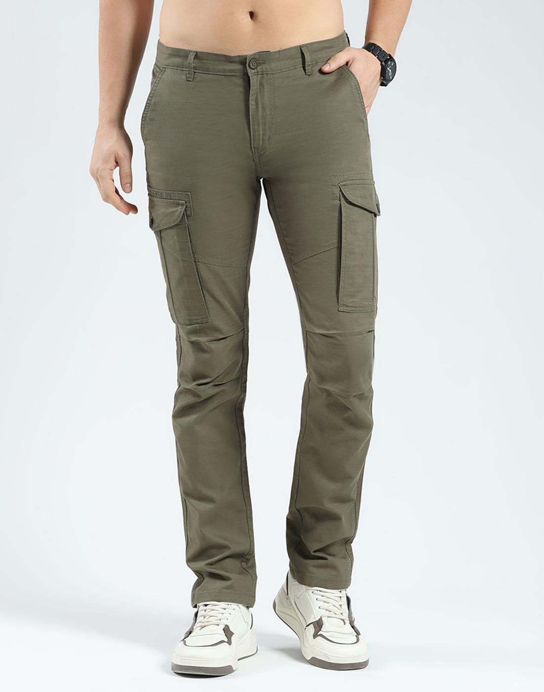 

Monte Carlo Men s Slim Fit Solid Cargo Pants 36 оливковый