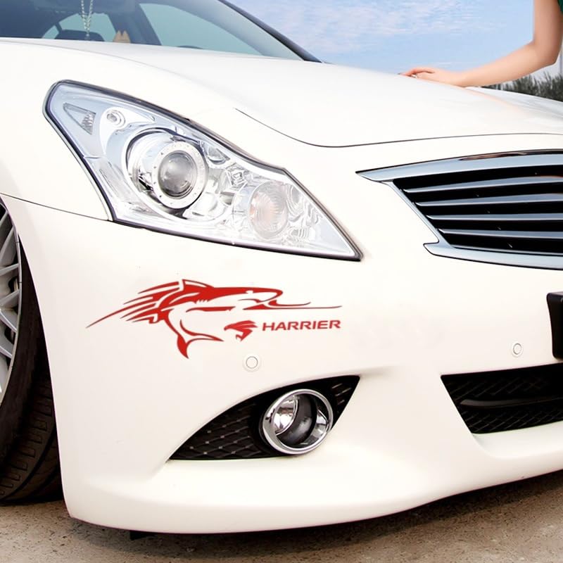 Crown Car Sticker 1 Piece Car Light Eyebrow Sticker, Bonnet