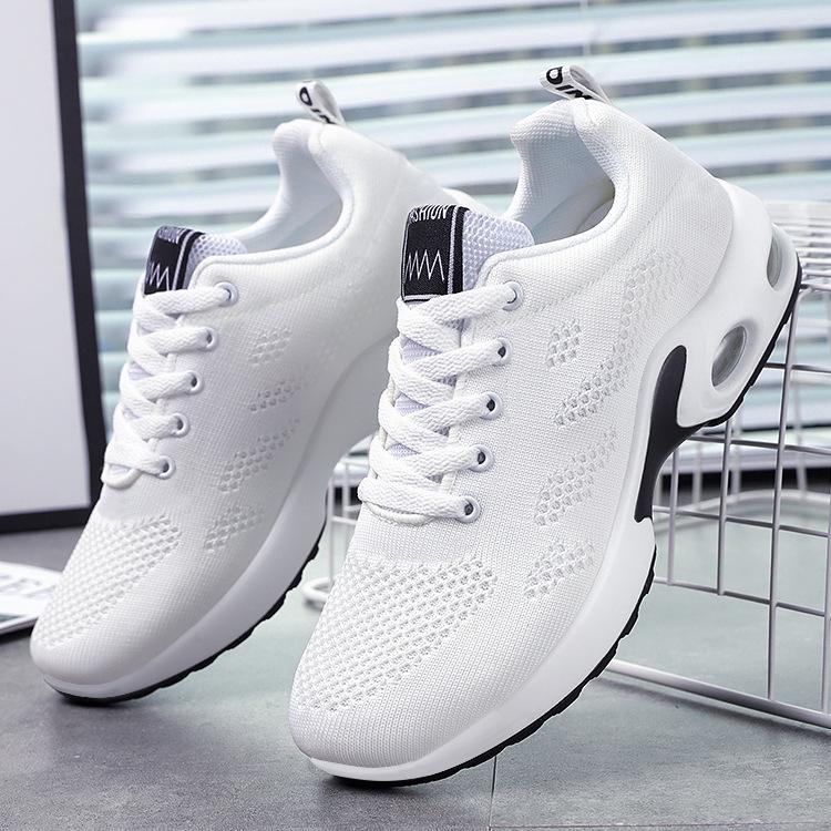 Women's Korean Style Casual Running Shoes – Breathable, Soft Sole, Air Cushion Design