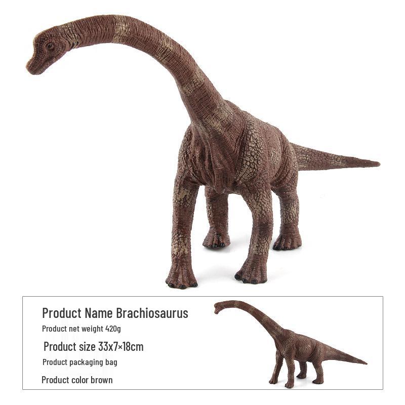 Popular Dinosaur World Figurine: Brachiosaurus, Brontosaurus, and Apatosaurus Models