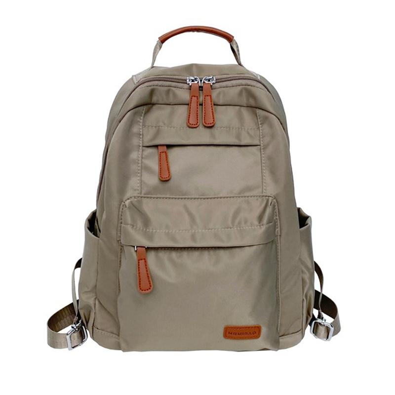 

Большой вместительный рюкзак для поездок на работу, женский дорожный легкий рюкзак, школьный рюкзак для студентов серый