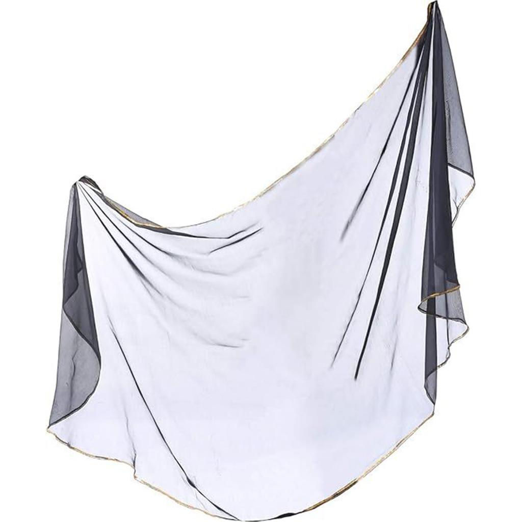 Damen Schal Chiffon Braut Abend Weich Wickeltuch Schal Chiffon Schal Band Schal Satinschal für Frauen und Mädchen