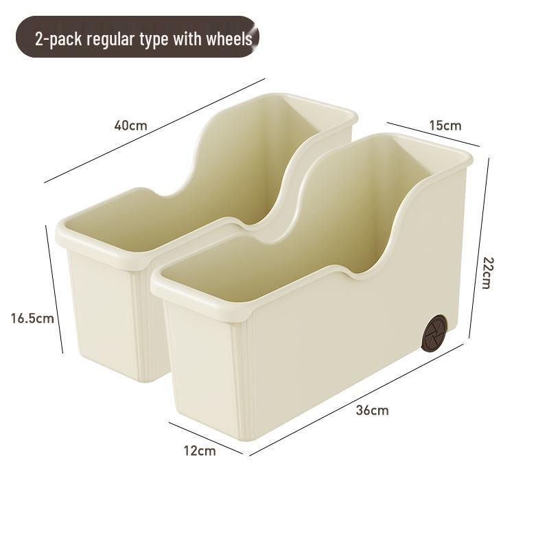 Rolling Under-Sink Cabinet Organizer for Cookware, Lids, and Seasonings