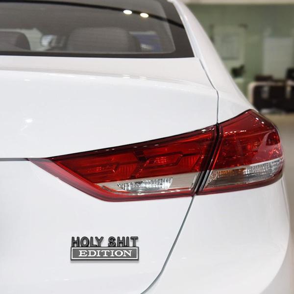 Holy Shit Edition Emblem Aufkleber 3D Metall Abzeichen Aufkleber Auto Styling Zubehör