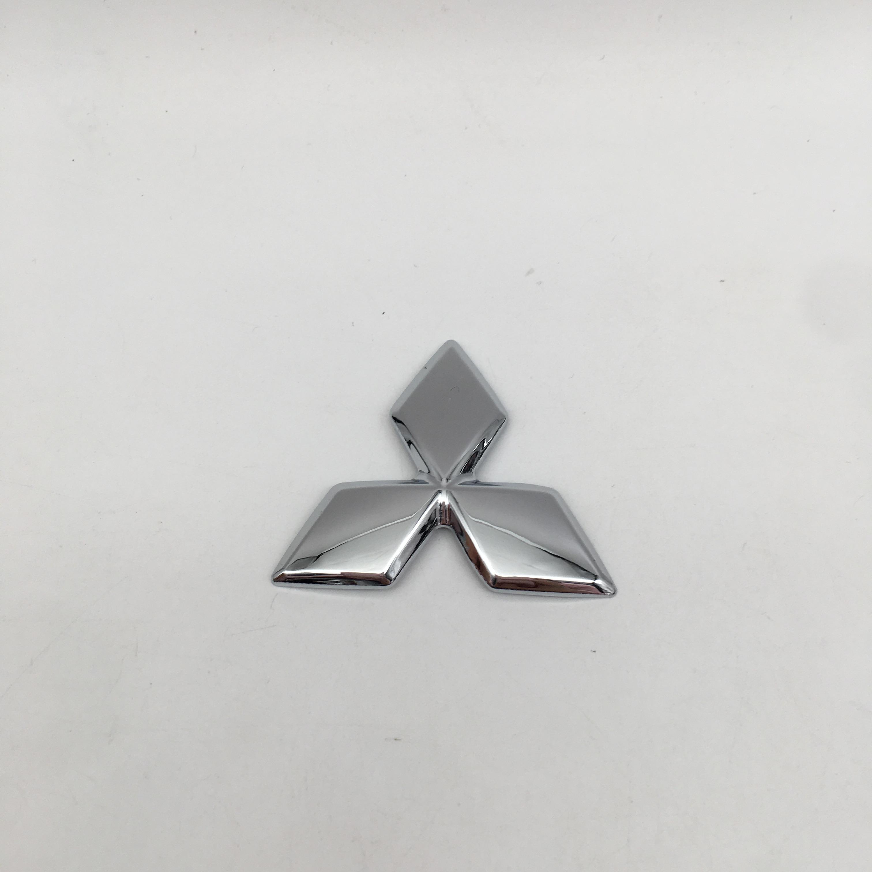 

1pcs ABS Not Affect 47mm 50mm for Mitsubishi car Emblem Steering Wheel Center Badge Steer sticker Decal Styling Auto accessories