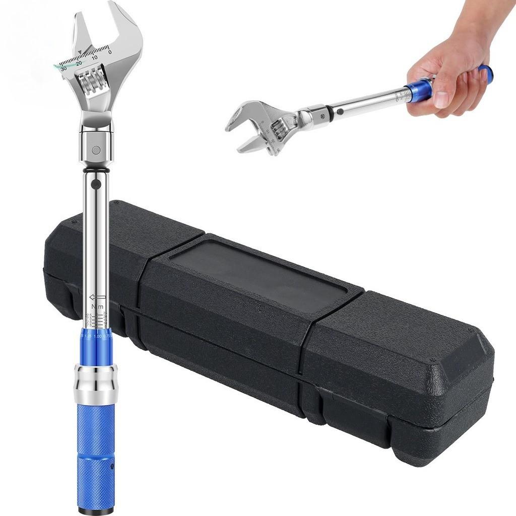 Digital Adjustable Torque Wrench 5-25 NM Steel Open End Torque Wrench Auto Parts Maintenance Spanner Hand Tool