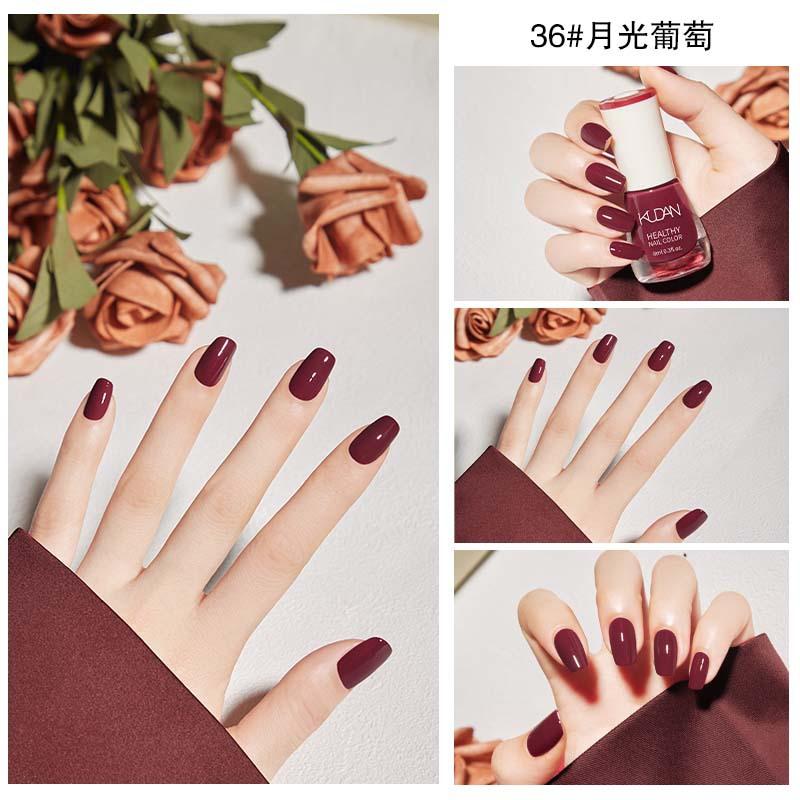 Lakier do paznokci Nie wymaga pieczenia Szybkoschnący Długotrwały Niełuszczący się Oleisty Wodoodporny Biały Lakier do paznokci Niepękający