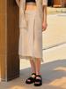 Onaenon Color Block Long Skirt New5Ms537
