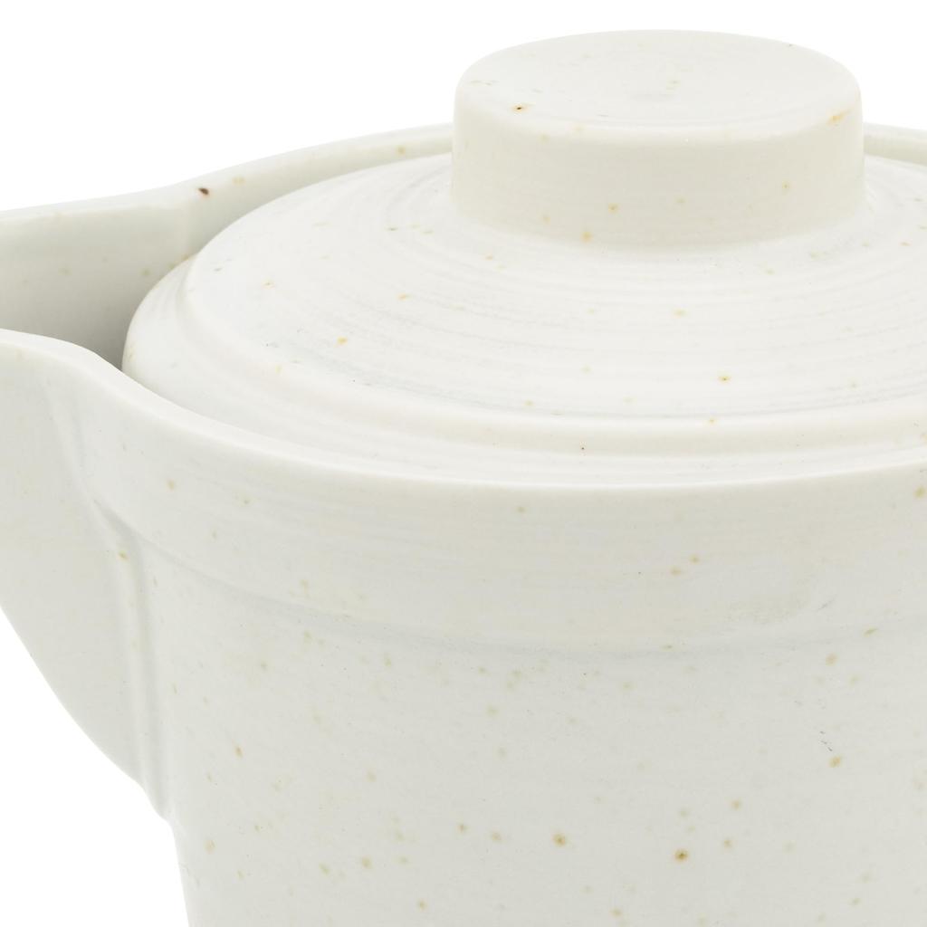 Tatara Teapot, 320cc, Pelican Pot, Matte White, Ceramic, Made In Japan, Product Number 23264