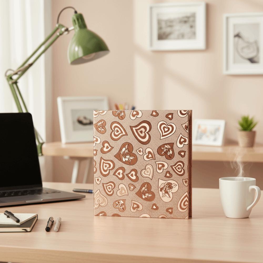 Printed Pattern Photo Storage Album Plastic 6-inch Photo Album 400 Photos Capacity Thickened Commemorative Album Photo Display