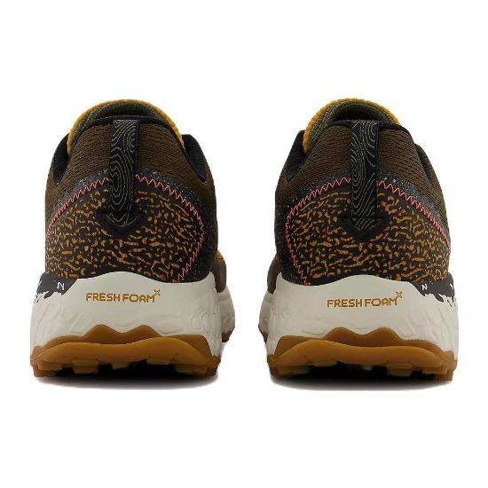 Novo Novo Balance Fresh Foam X Hierro V7 Hora Dourada Camuflado Escuro MTHIERG7 Tamanhos Masculinos