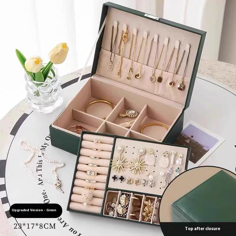 Jewelry Storage Box Necklace Ring Earrings Bracelet Jewelry Storage Box Earrings Stud Earrings Jewelry Box