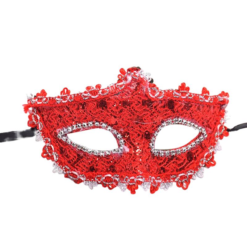 Aldult Mask Half Face Princess Halloween Masquerade Blindfold Lace Eye Mask